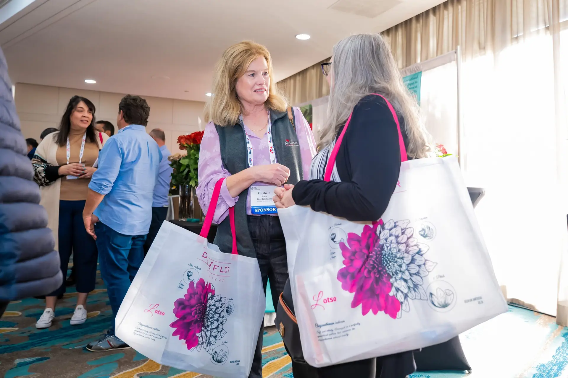 Attendees Networking on Trade Show Floor Event Photographer copy