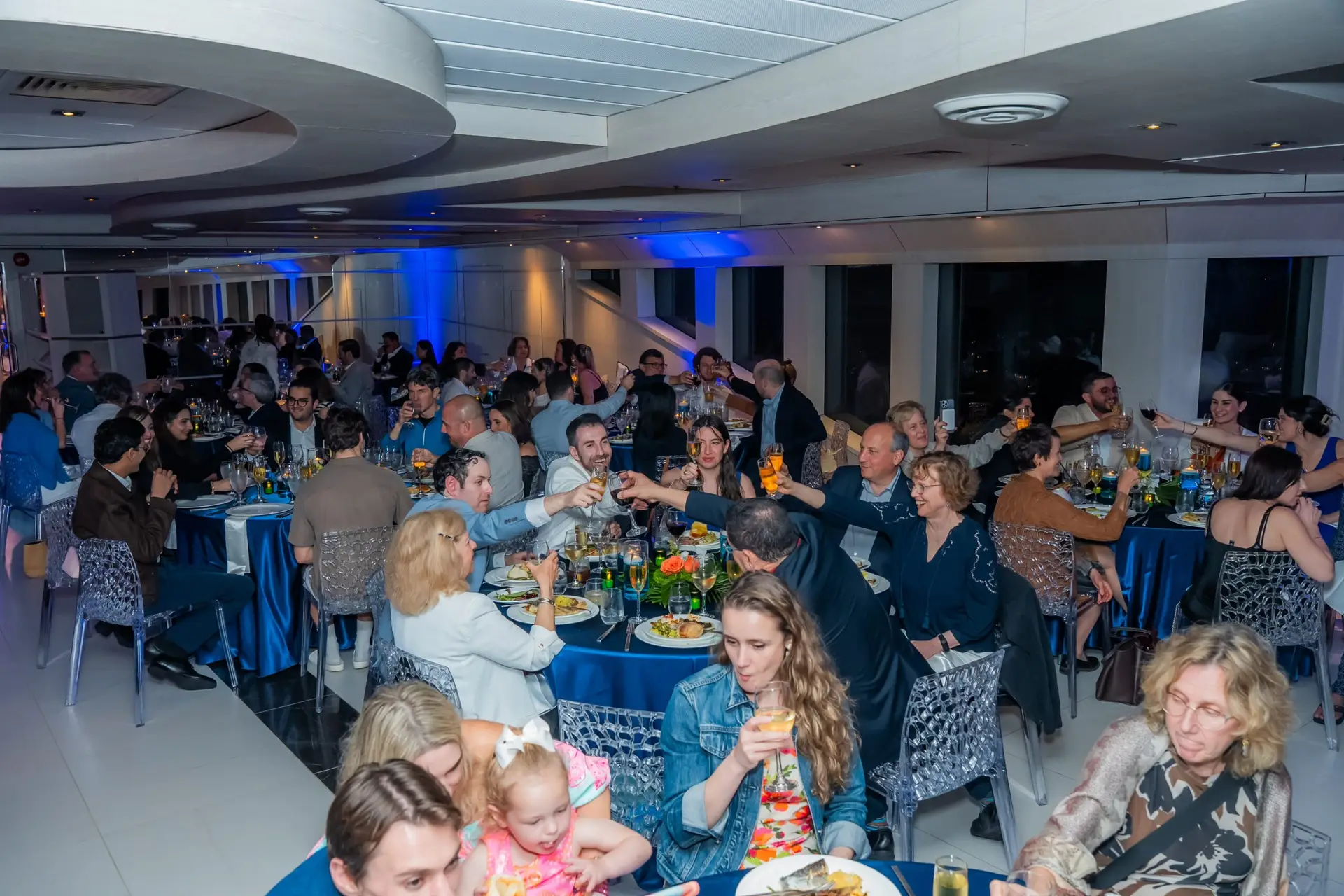 Cocktail reception dinner at Seafair Miami - Event photographer