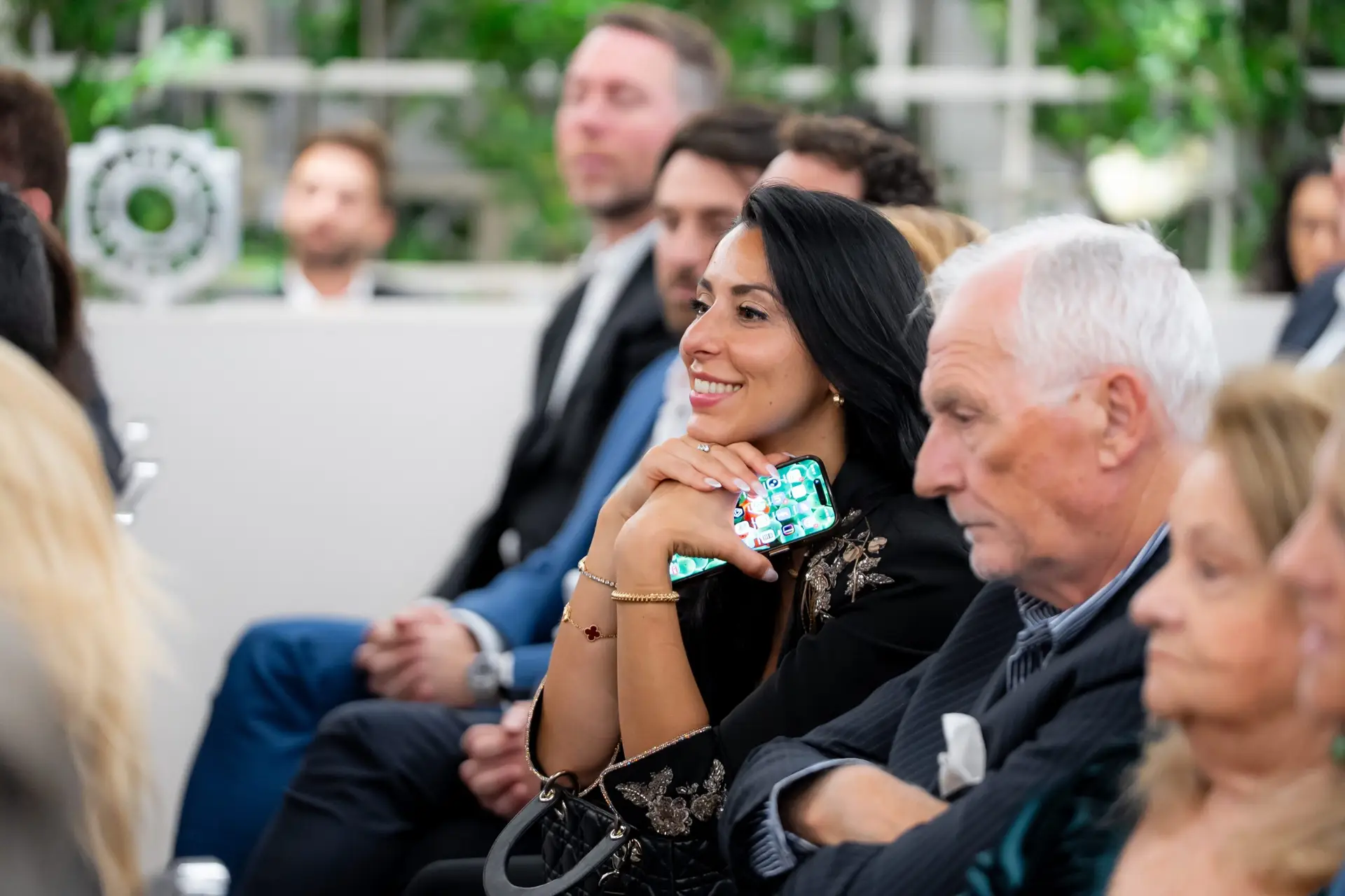 Executive guests networking Miami