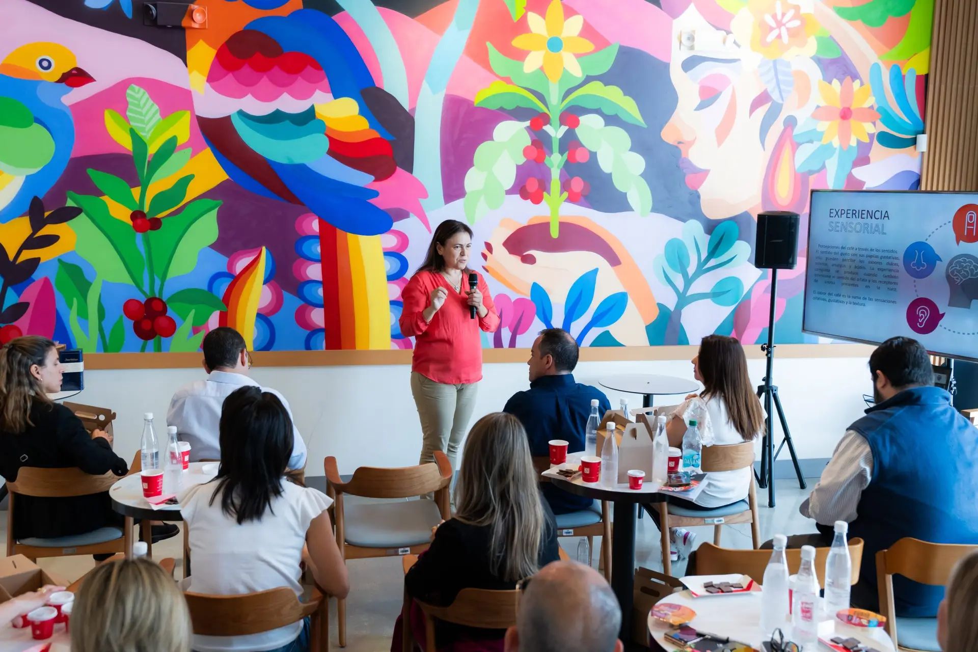 Executive networking event at Juan Valdez Wynwood Miami