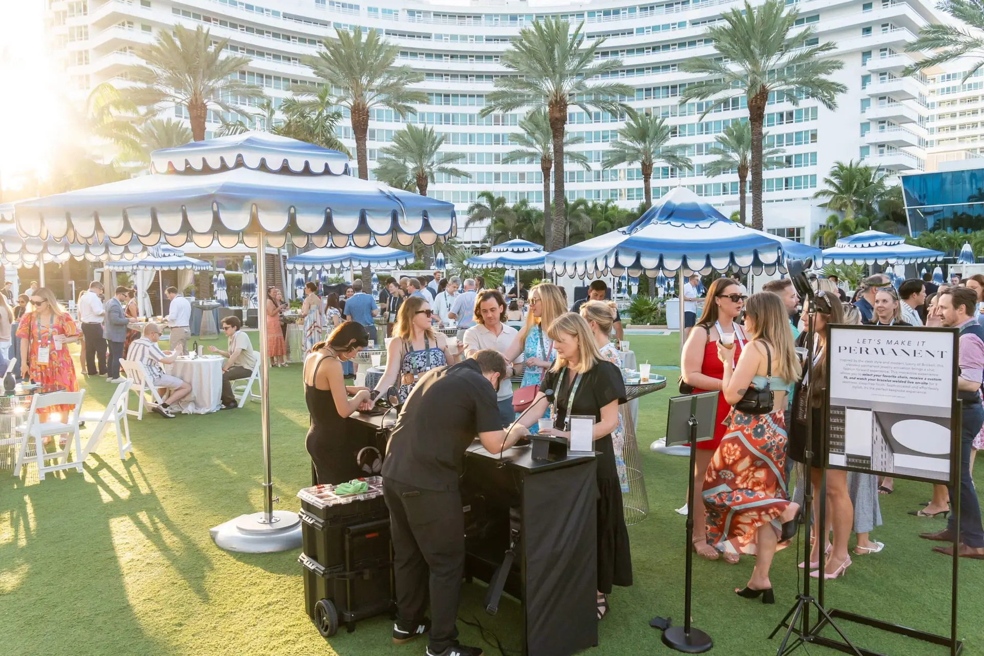 Wide Shot of Corporate Conference Maimi Fontainebleau Hotel Miami Beach Photographer