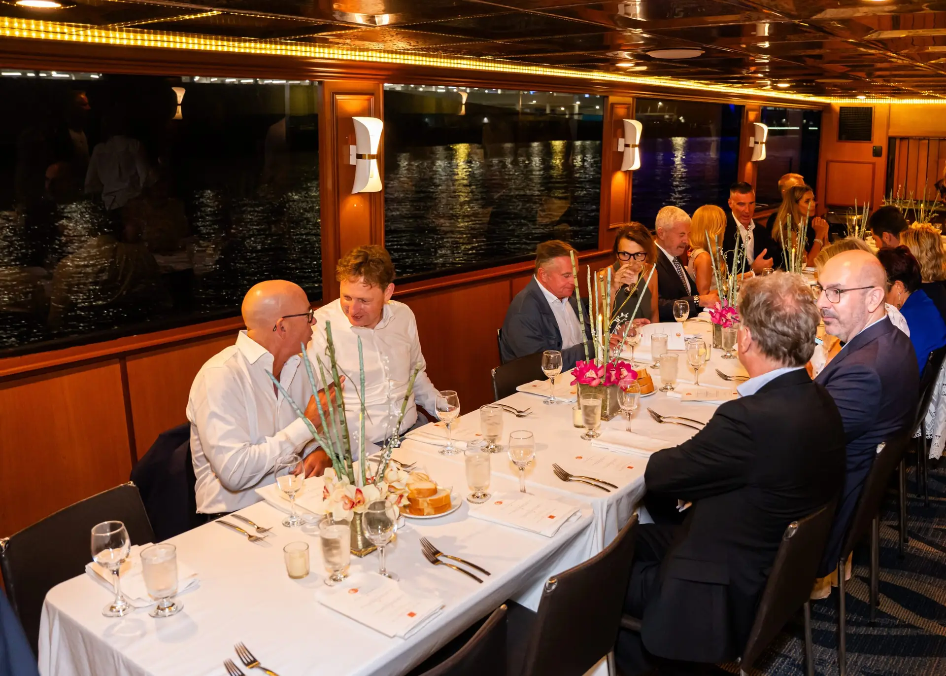 CBI guests gathered together during the evening event